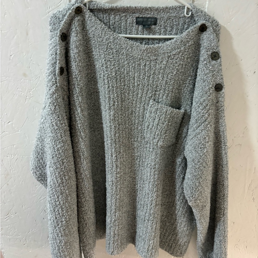 Barefoot dreams sweater